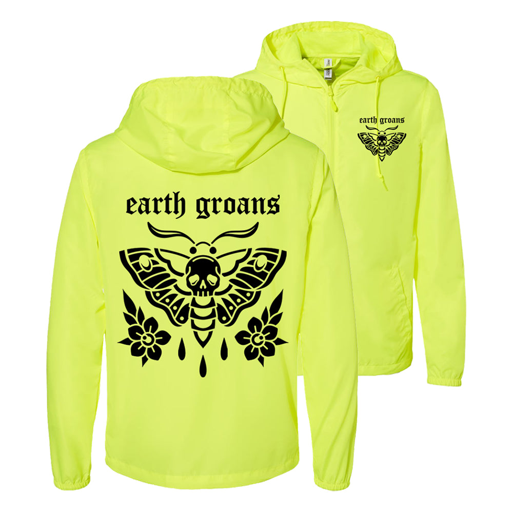 Neon Zip Up Windbreaker